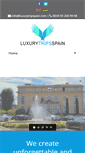 Mobile Screenshot of luxurytripspain.com
